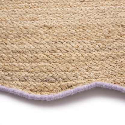 Origin Jute Scalloped Lilac