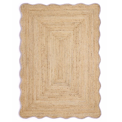 Origin Jute Scalloped Lilac