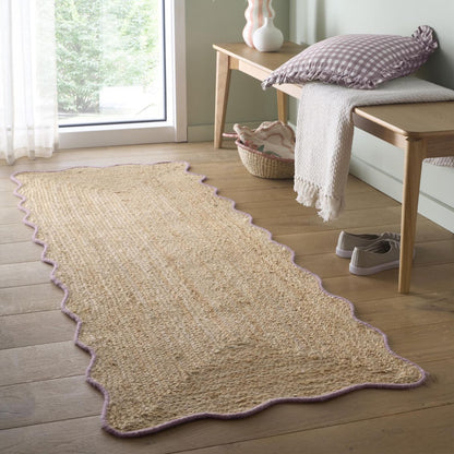 Origin Jute Scalloped Lilac