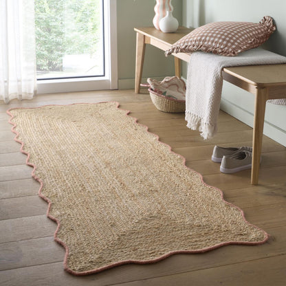 Origin Jute Scalloped Peach