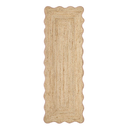 Origin Jute Scalloped Peach