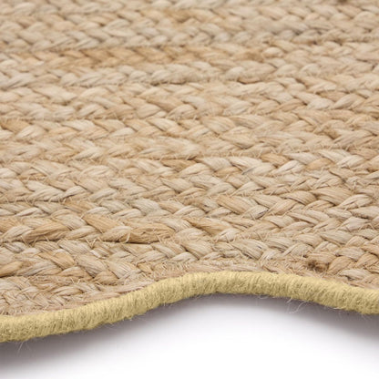 Origin Jute Scalloped Yellow