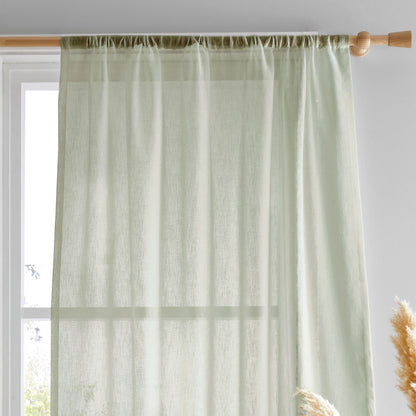 Kayla Voile Panel in Green