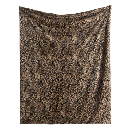 Leopard Throw Throw in Natural