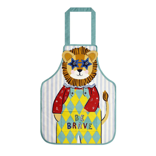 Leon Lion Kids Shaped PVC Apron