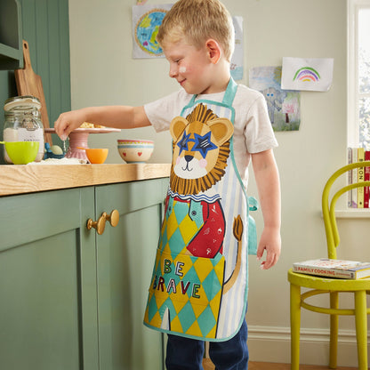 Leon Lion Kids Shaped PVC Apron