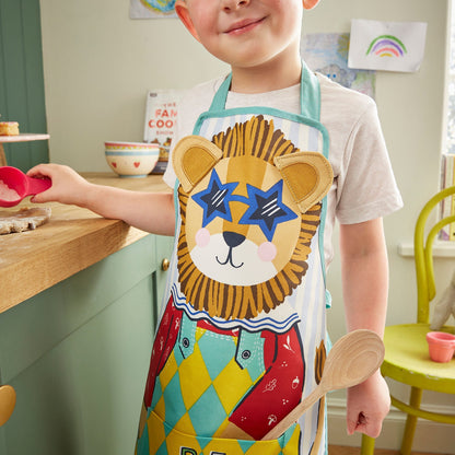 Leon Lion Kids Shaped PVC Apron