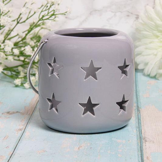 Grey Small Star Lantern