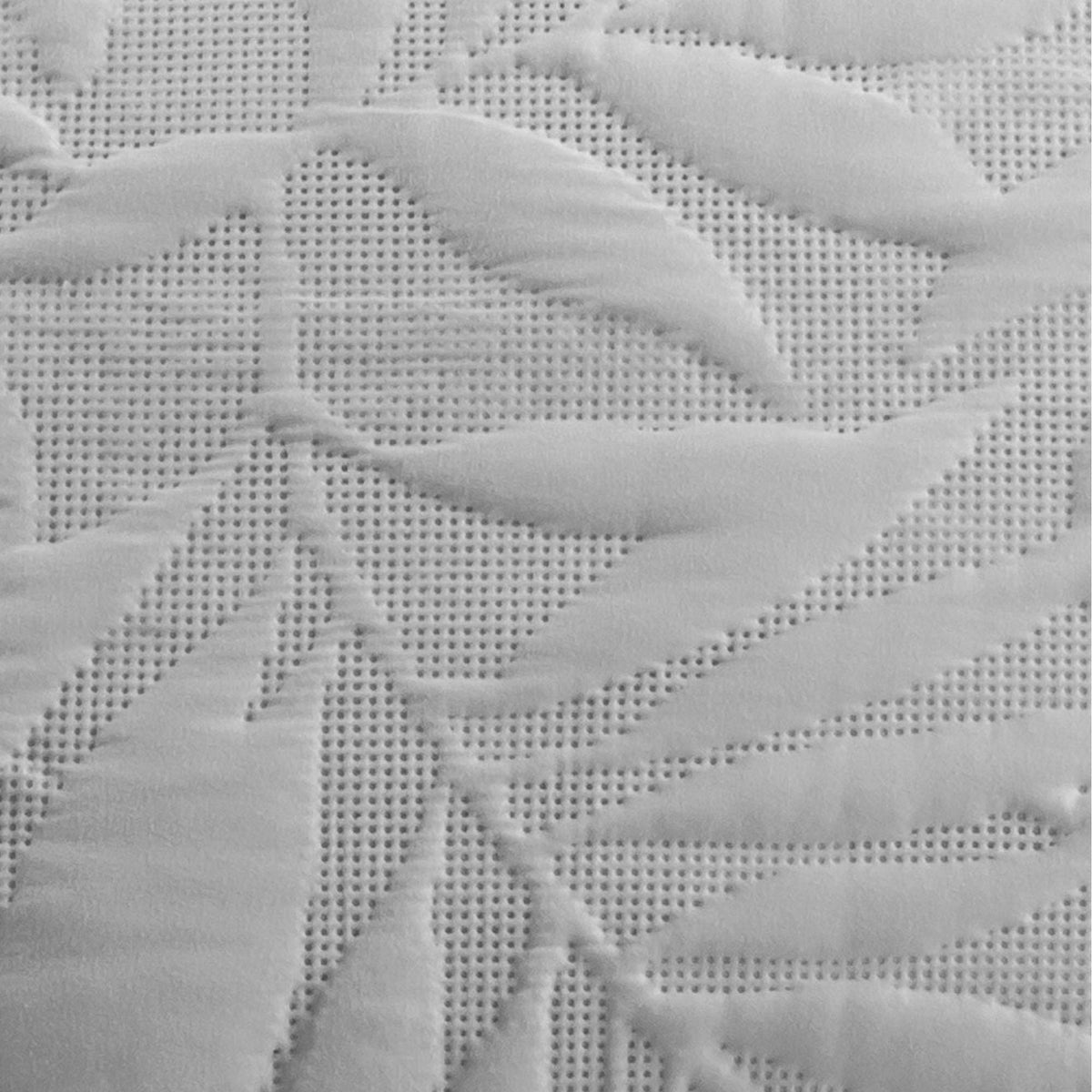 Luana Duvet Cover Set in Silver