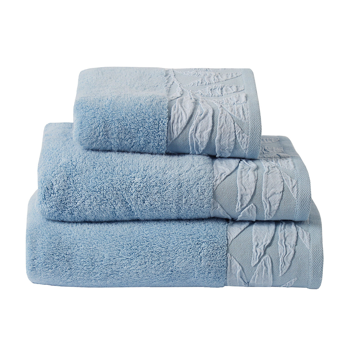 Lacie Towels in Blue