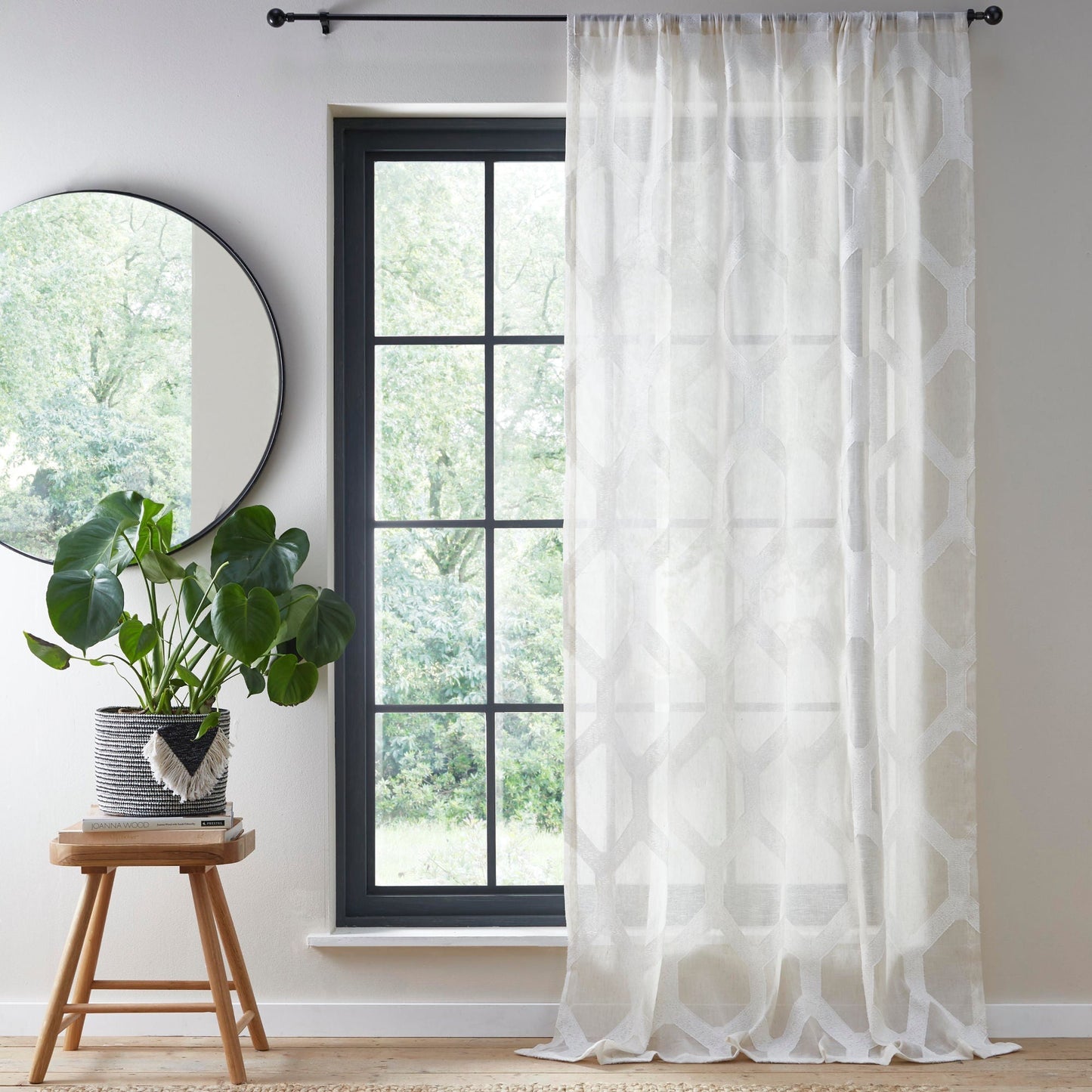 Linara Voile Panel in Natural