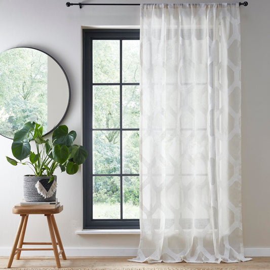 Linara Voile Panel in Natural