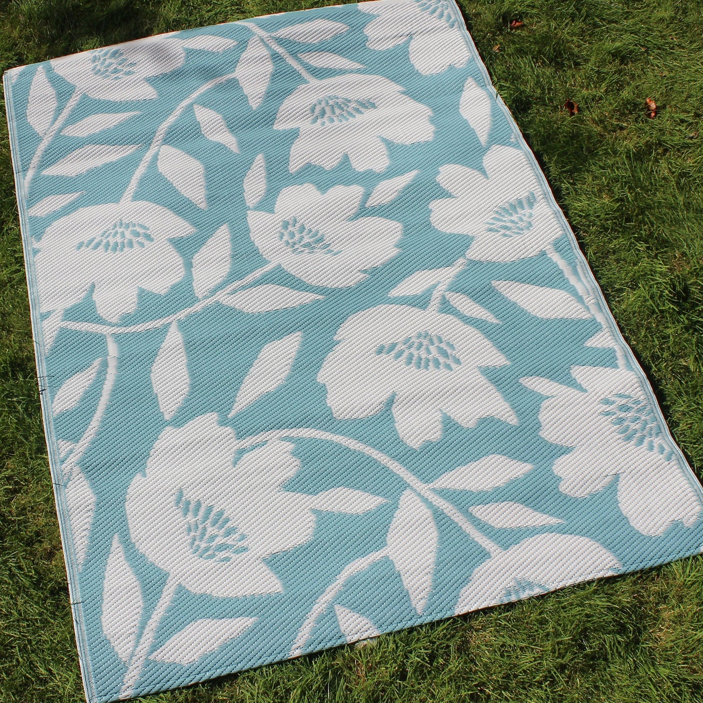 Luna Outdoor Outdoor Rug in Duck Egg
