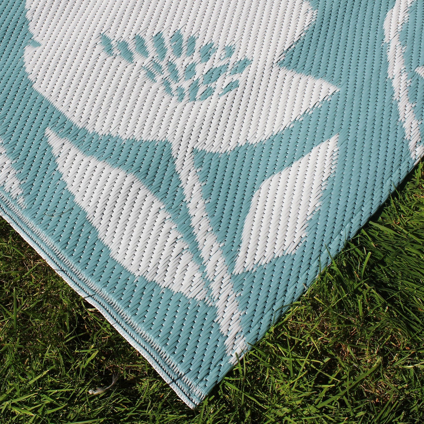 Luna Outdoor Outdoor Rug in Duck Egg