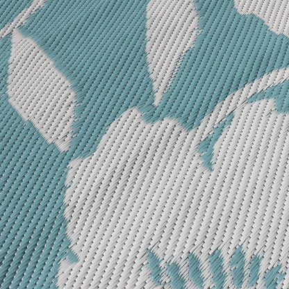 Luna Outdoor Outdoor Rug in Duck Egg