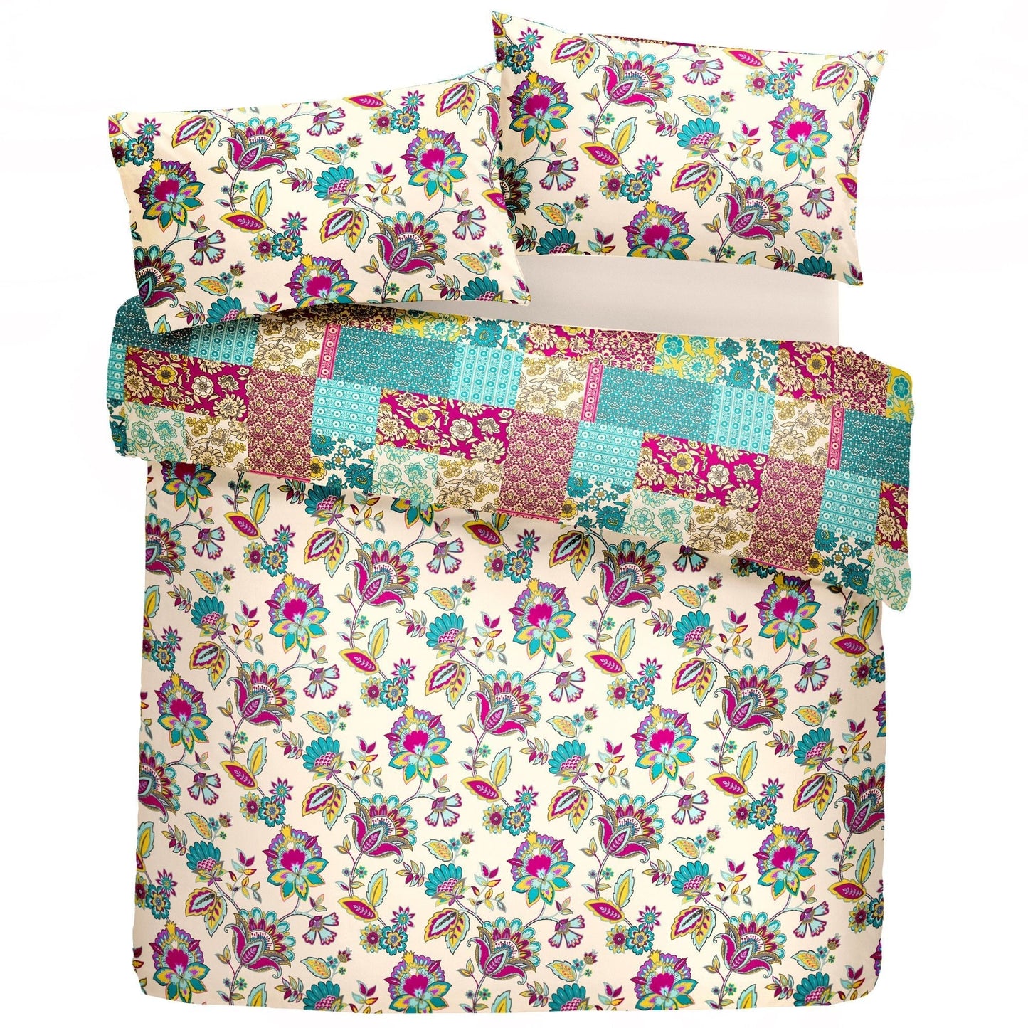 Marinelli Duvet Cover Set in Teal