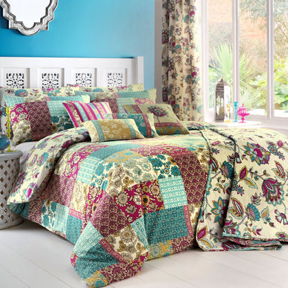 Marinelli Duvet Cover Set in Teal