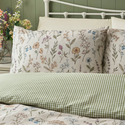 Meadow Floral Duvet Cover Set in Multi