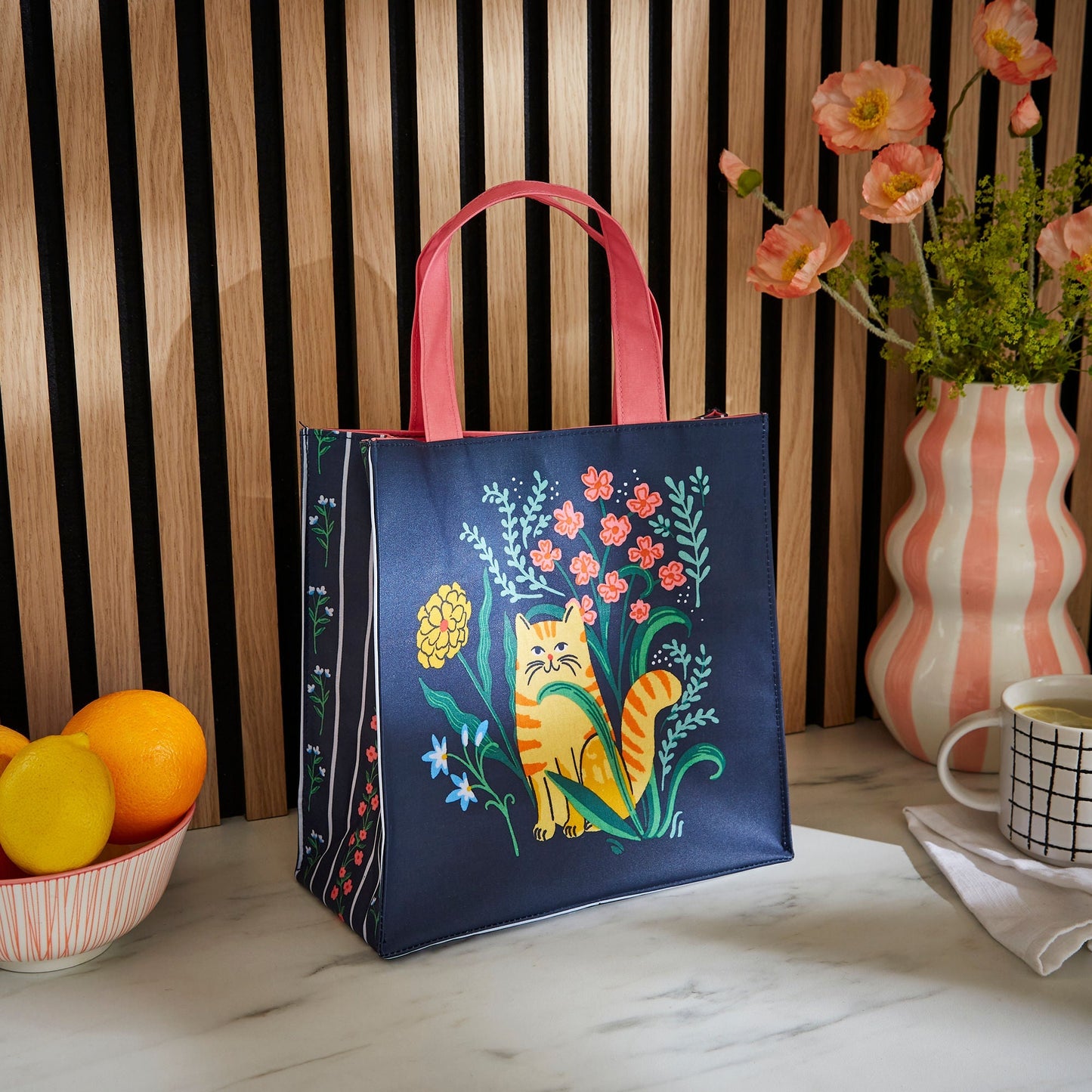 Marmalade Meadow Foldable Tote Bag Medium