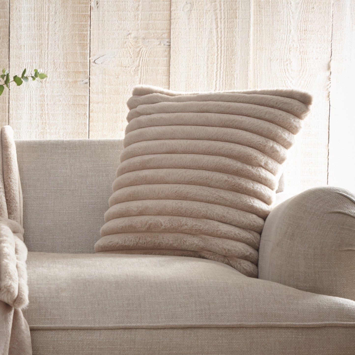 Morritz Cushion in Natural 43 x 43cm - Cushion Cover