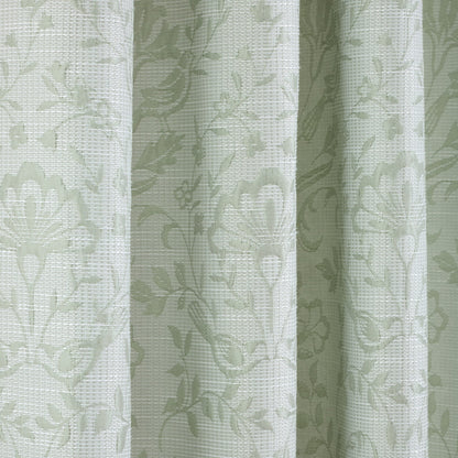 Marple Eyelet Curtains in Sage Green
