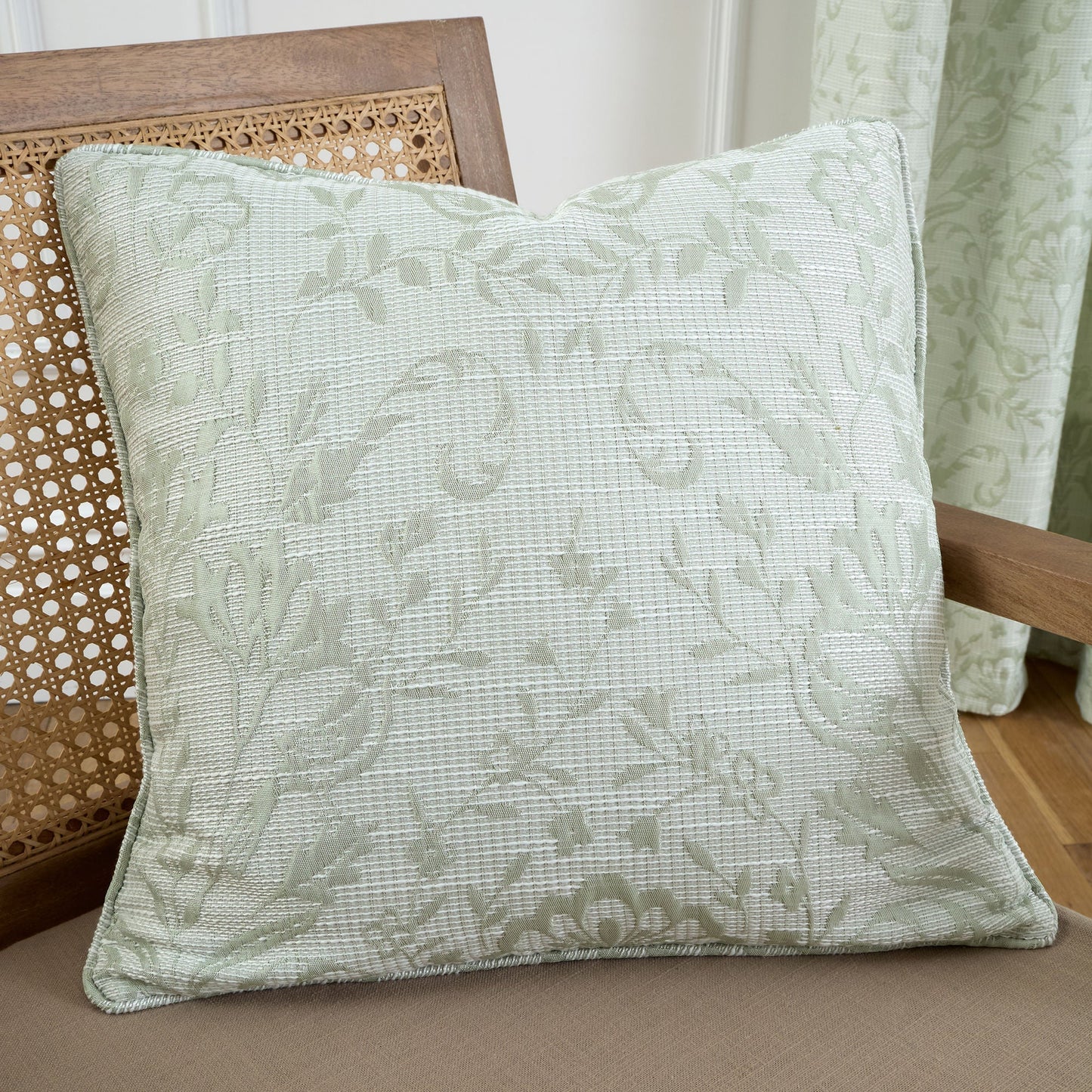 Marple Cushion in Sage Green