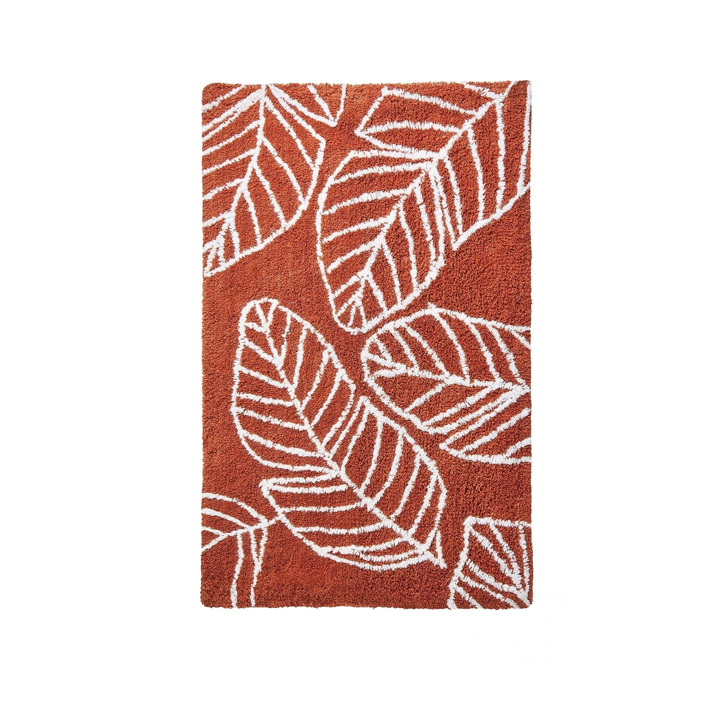 Matteo Bath Mat in Terracotta