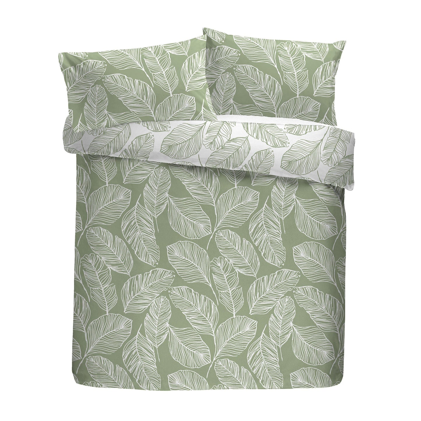 Matteo Duvet Cover Set in Green