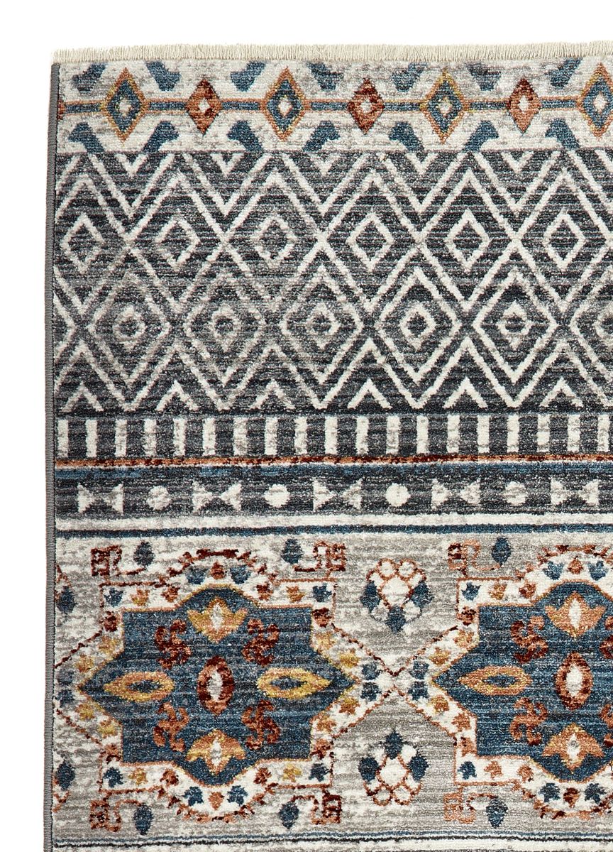 Origins Mandala Stripe Grey