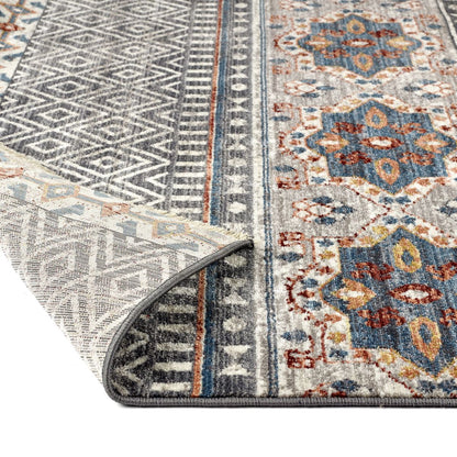 Origins Mandala Stripe Grey
