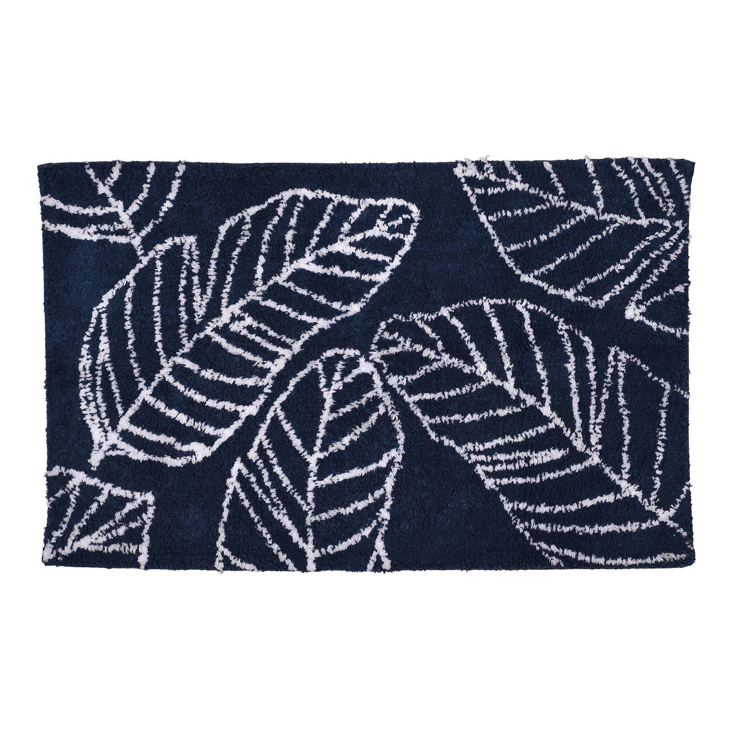 Matteo Bath Mat in Navy