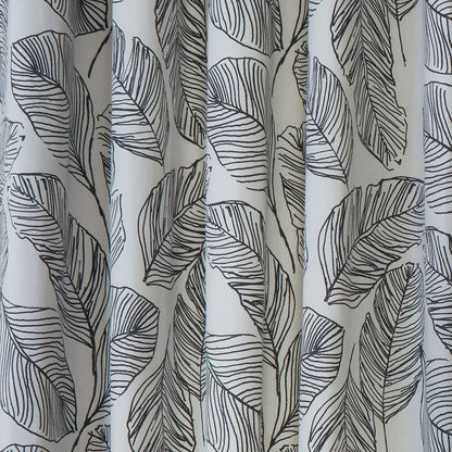 Matteo Eyelet Curtains in Black