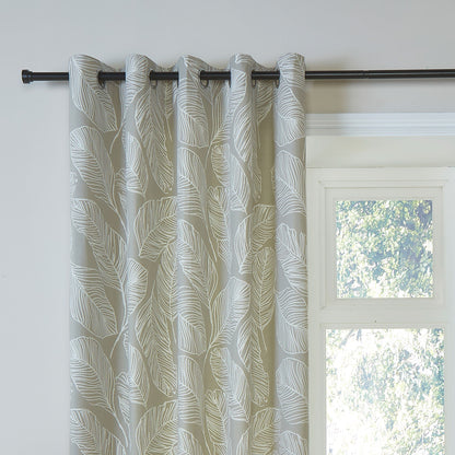Matteo Eyelet Curtains in Natural
