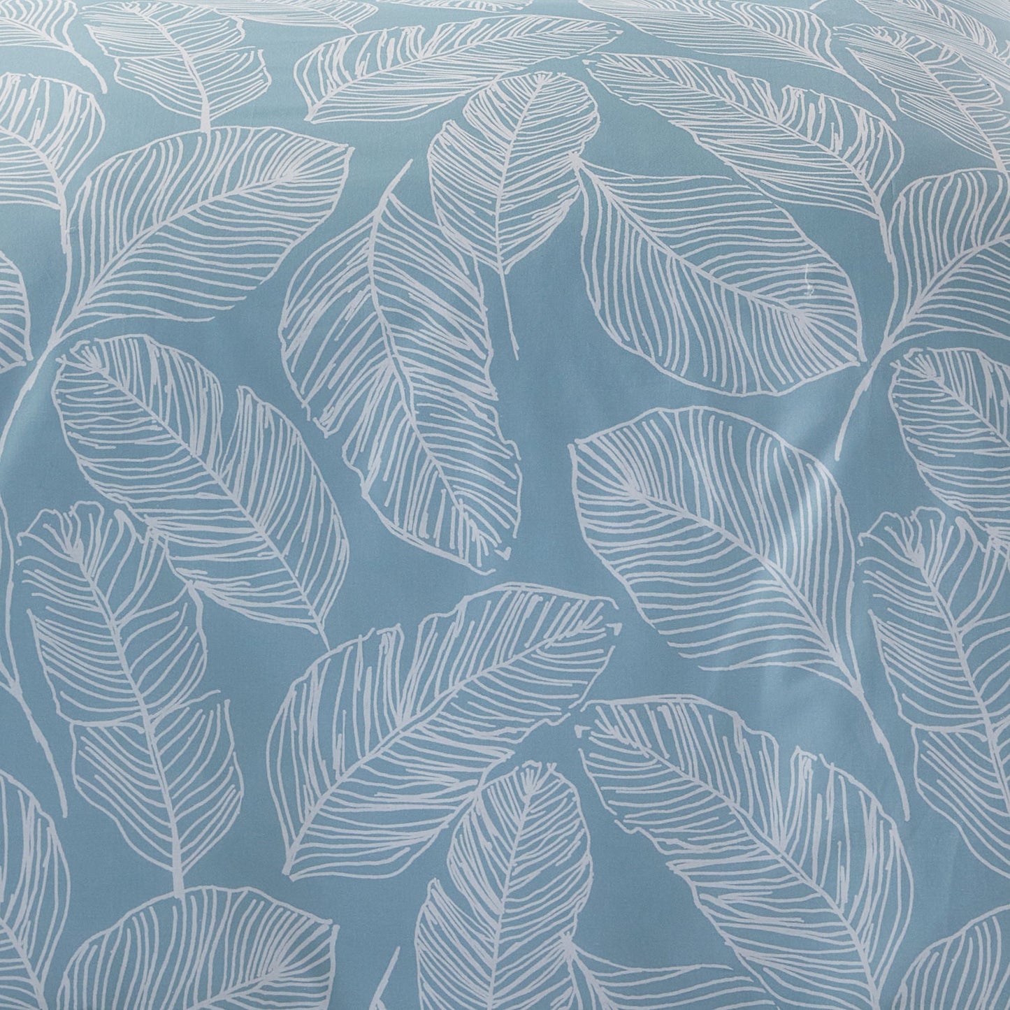 Matteo Duvet Cover Set in Duck Egg