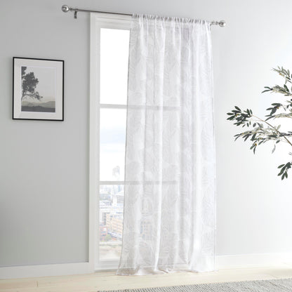 Matteo Voile Panel in Grey