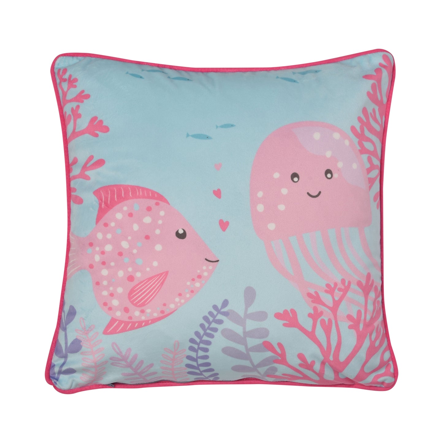 Mermaid Vibes Cushion in Pink
