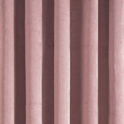 Montrose Eyelet Single Panel Door Curtain in Blush
