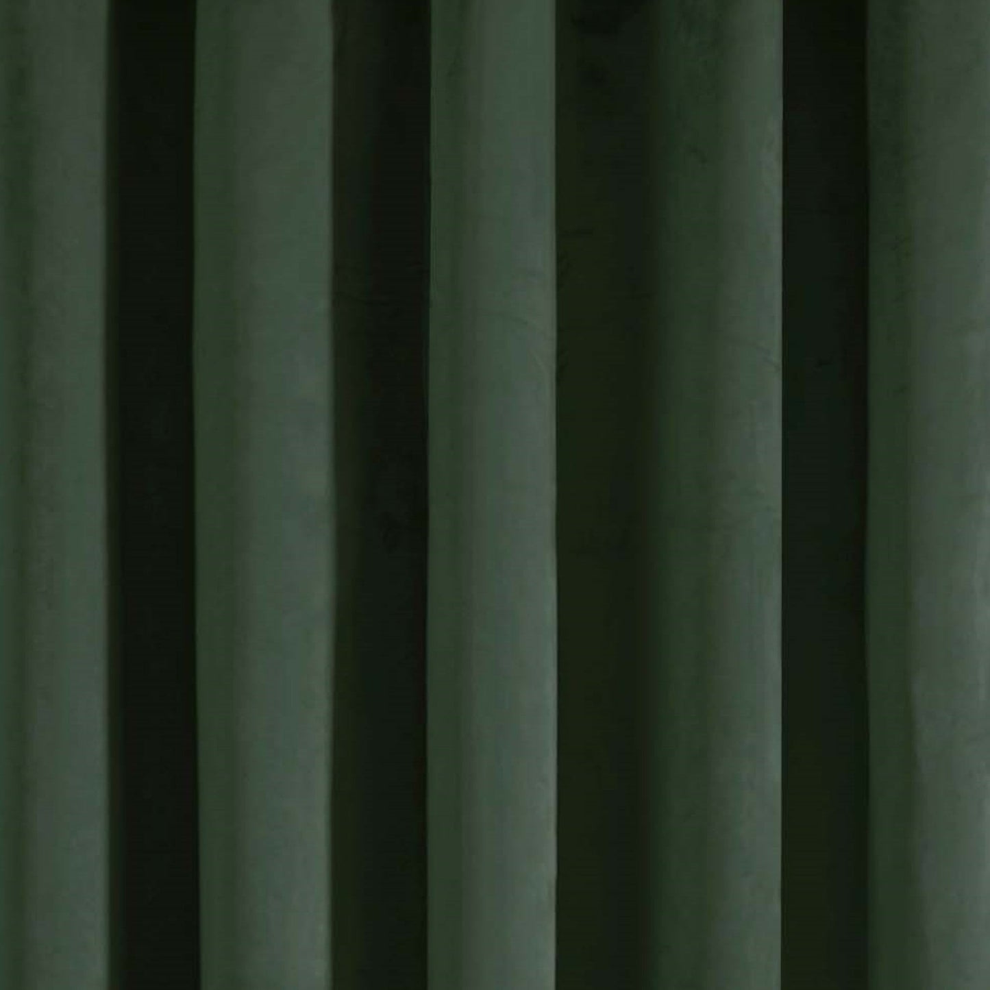 Montrose Eyelet Single Panel Door Curtain in Bottle Green