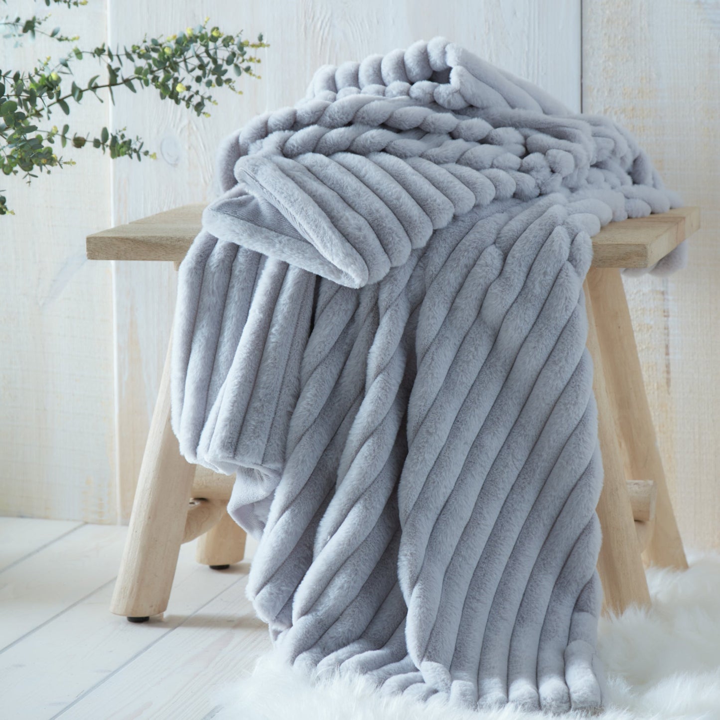 Morritz Throw in Grey 130 x 180cm