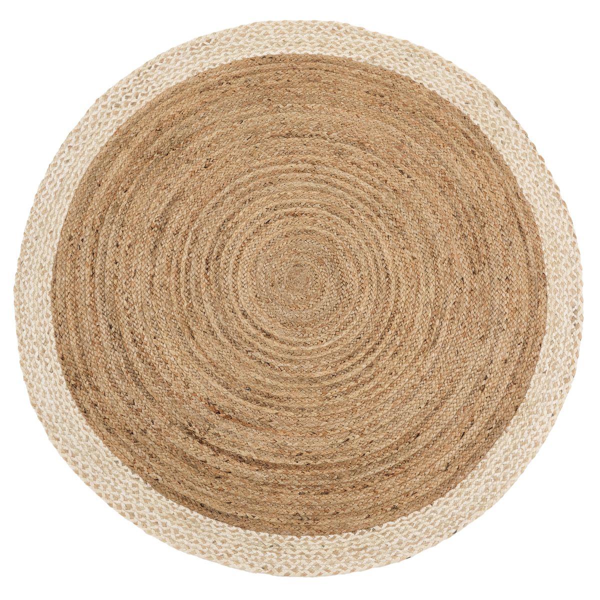 Origins Jute Border Natural White