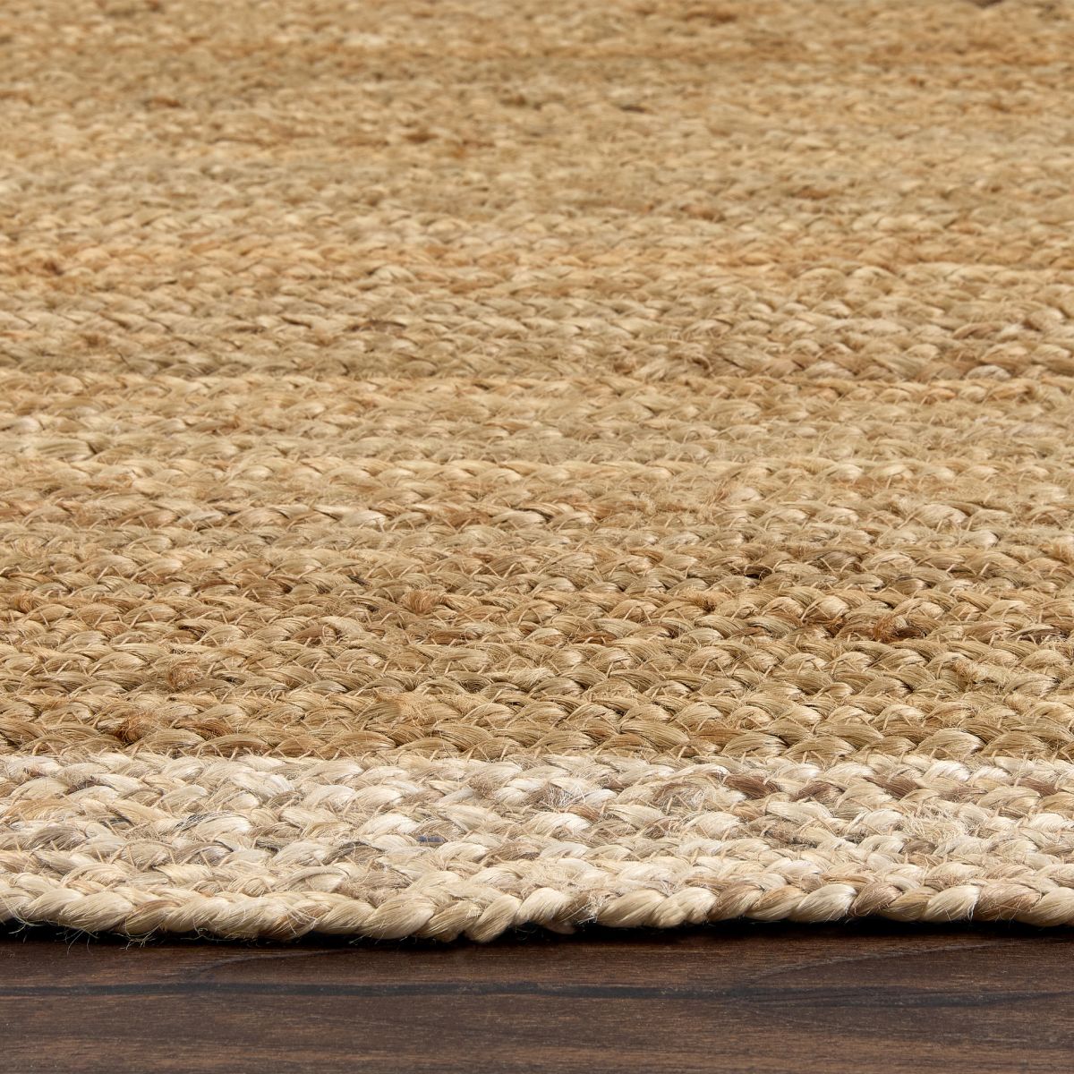 Origins Jute Border Natural White