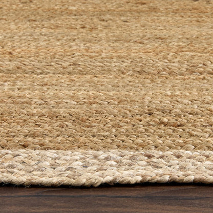Origins Jute Border Natural White