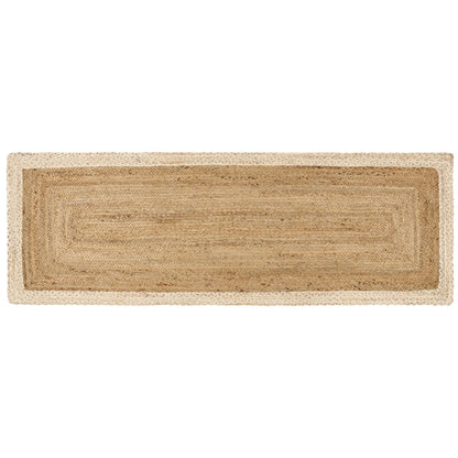 Origins Jute Border Natural White