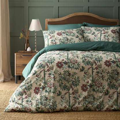 Otillie Tapestry Duvet Cover Set in Natural