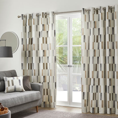 Oakland Eyelet Curtains in Natural