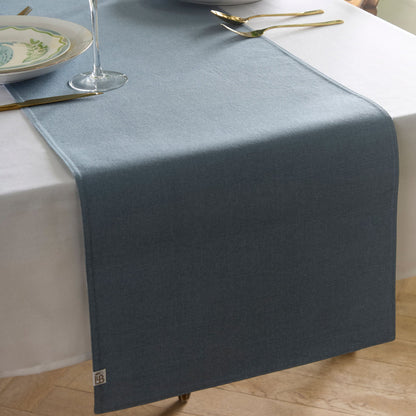 Palm Court Table Runner in Green 230 x 40cm