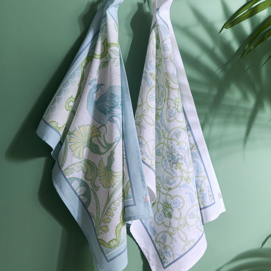 Palm Court Cotton Tea Towel 2 Pack