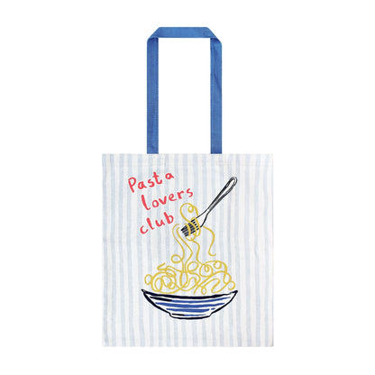Pasta Lovers Club Tote Shopping Bag