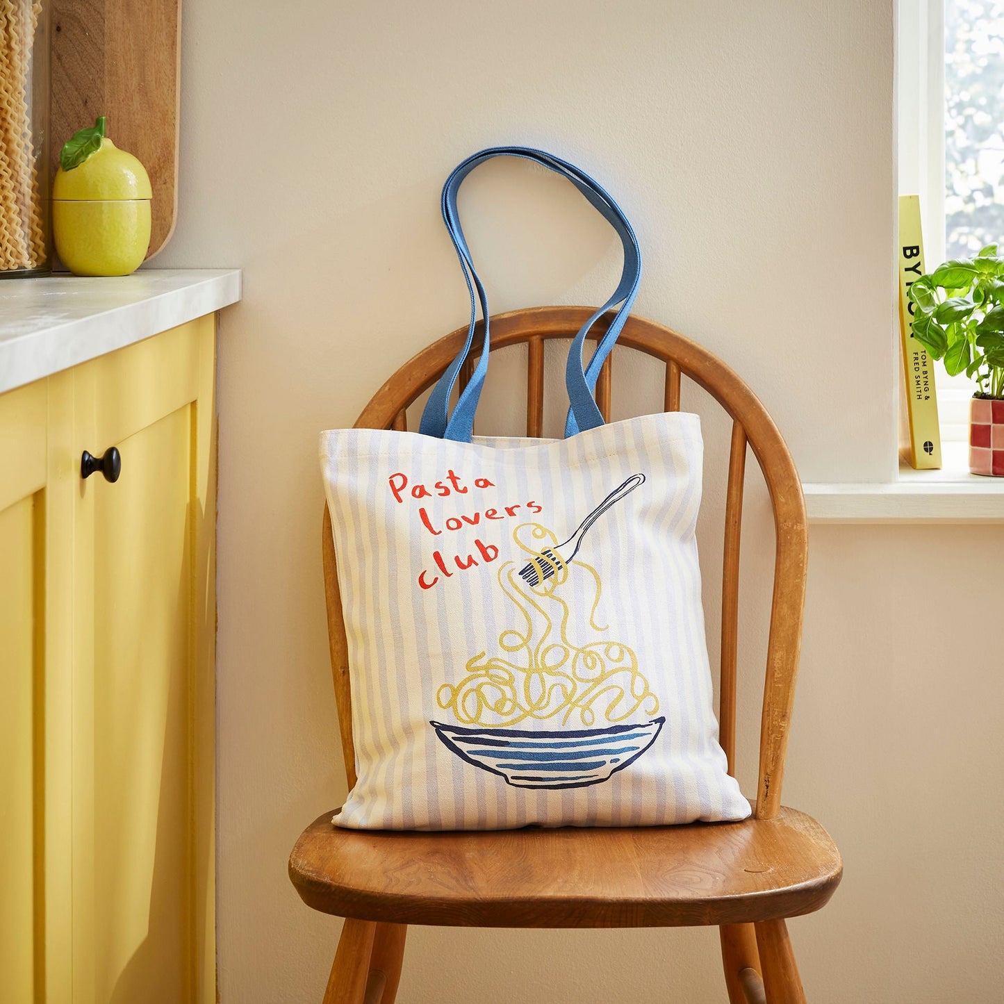 Pasta Lovers Club Tote Shopping Bag