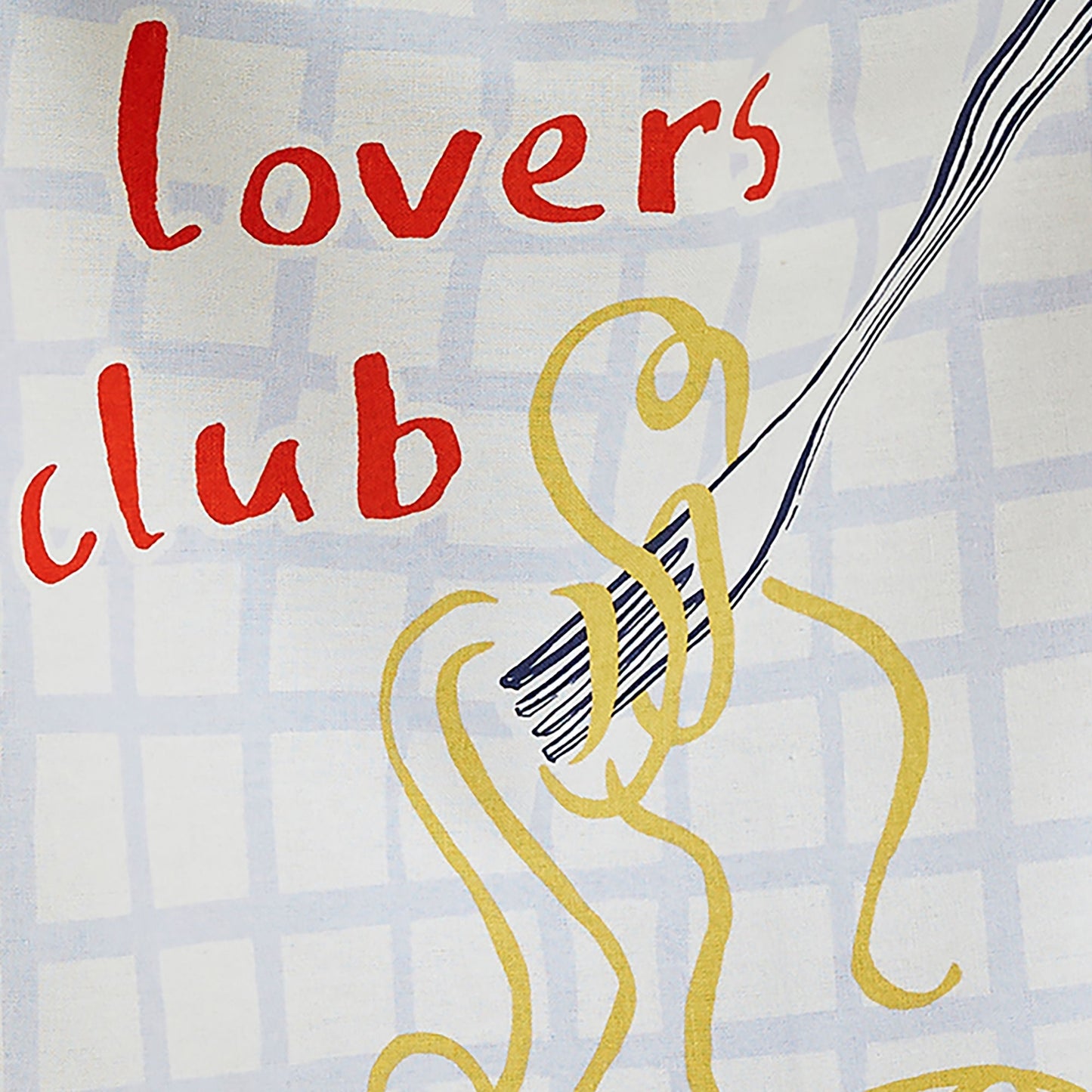 Pasta Lovers Club Cotton Tea Towel